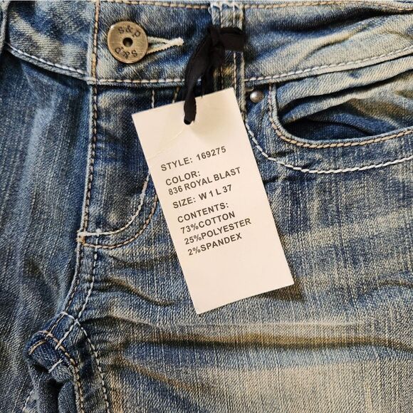 STANDARDS & PRACTICES Jeans Womens Waist 28 Low Rise Straight Leg Tall - Picture 3 of 7